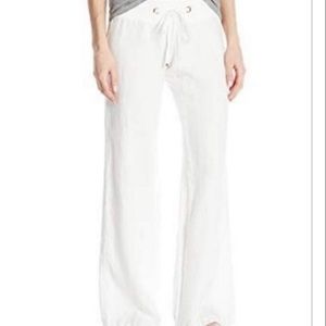 NWOT Lily Pulitzer Beach Pant size Large Resort white